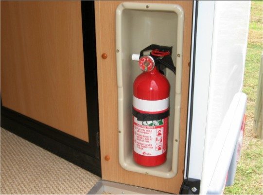 Fire extinguisher Ozcape Campers Slide-On