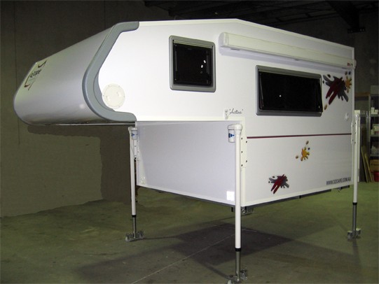 Activa optioned up with windows, door, electric jacks and awning