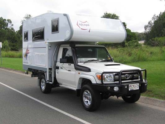 Ozcape Campers Slide-On Optima on LandCruiser