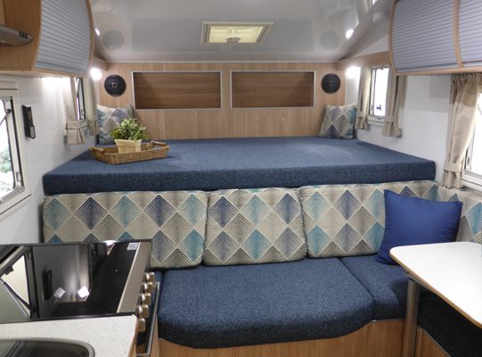 Ozcape Campers Slide-On Optima with spacious bed area