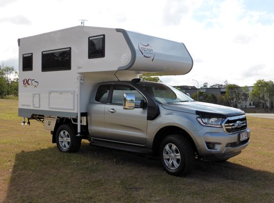 Ozcape Campers Slide-On motorhome Optima on Ranger SuperCab