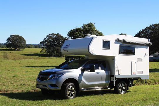 Ozcape Campers Slide-On Optima on BT50 Freestyle