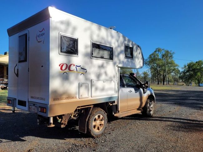 Ozcape Slide On on a dirty weekend trip