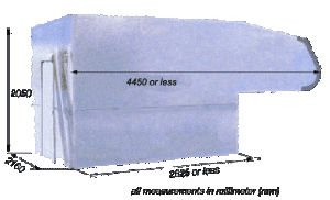 DIY Slide-On Activa shell, cut out only for door